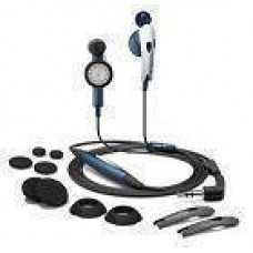 twist-to-fit in-ear - carrying case silver -64 ohm